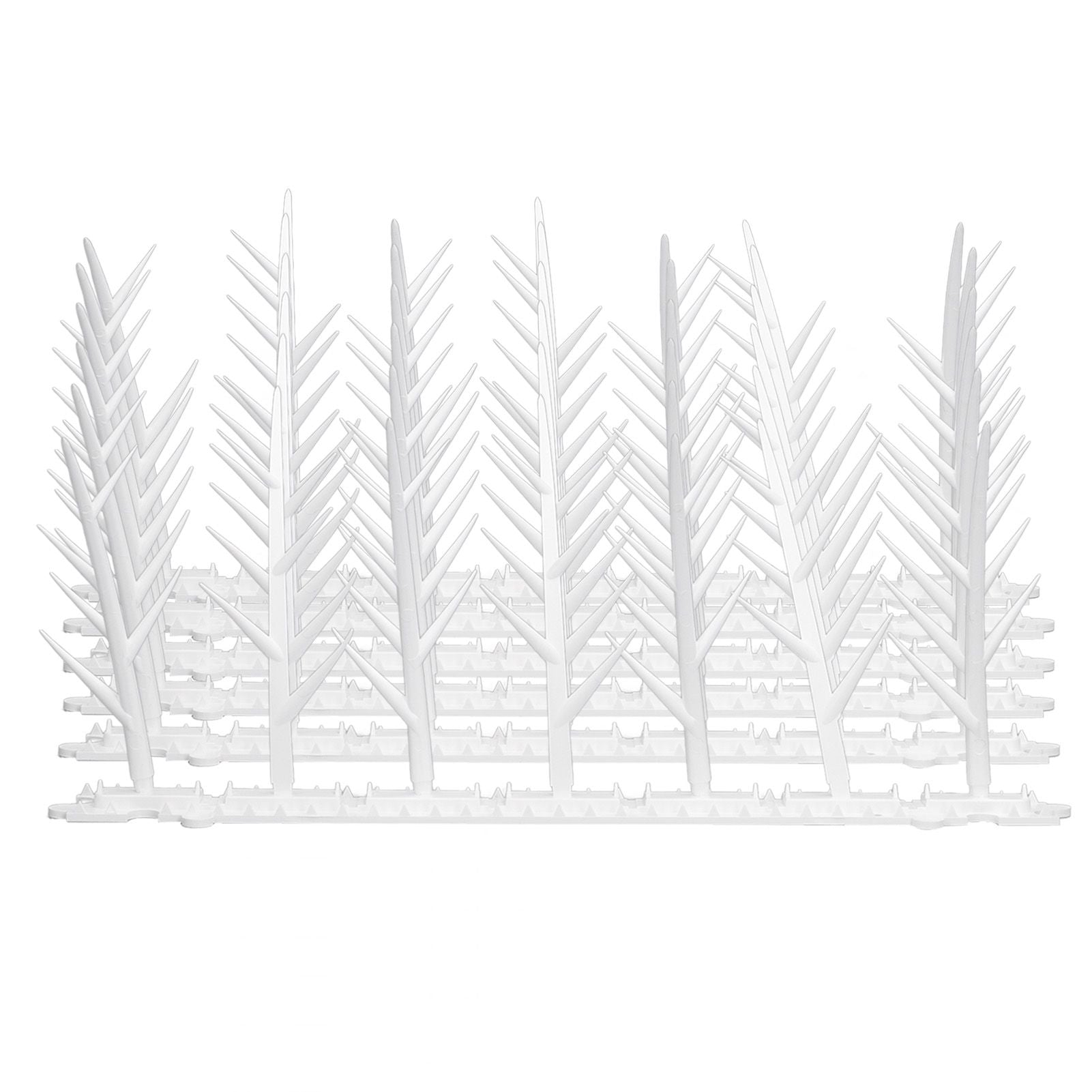 30cm Bird Deterrent Spikes Plastic Bird Repellent Spikes for Fence Roof Mailbox Window