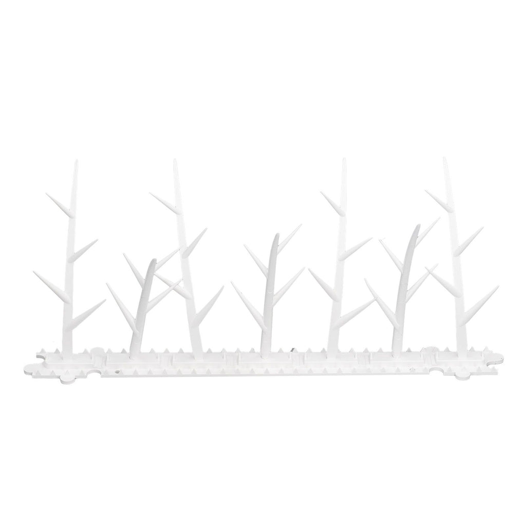 30cm Bird Deterrent Spikes Plastic Bird Repellent Spikes for Fence Roof Mailbox Window