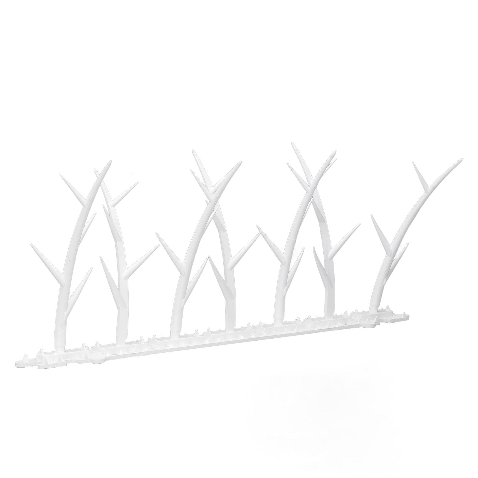 30cm Bird Deterrent Spikes Plastic Bird Repellent Spikes for Fence Roof Mailbox Window