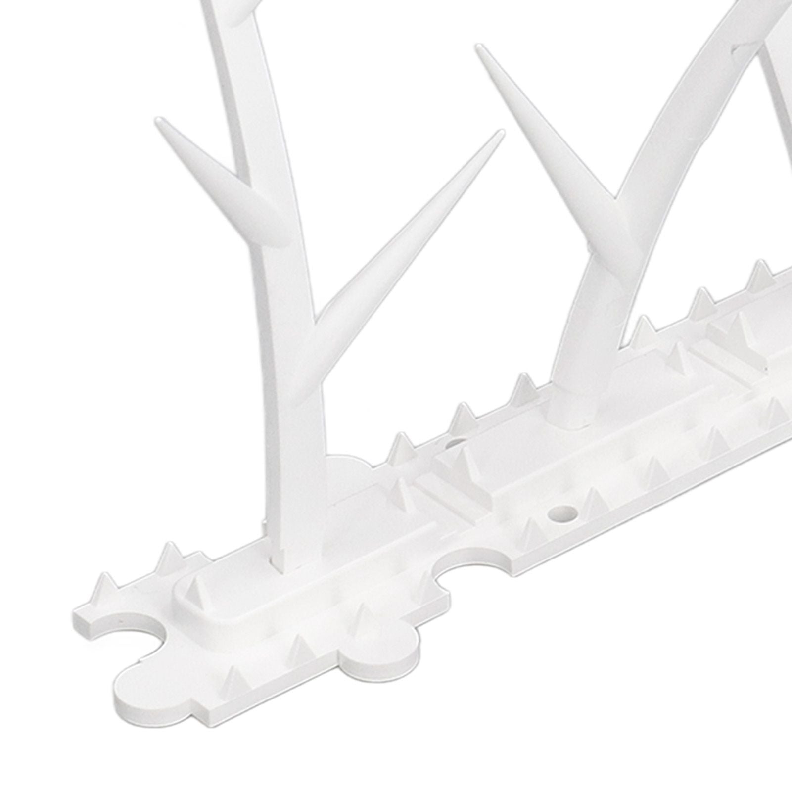 30cm Bird Deterrent Spikes Plastic Bird Repellent Spikes for Fence Roof Mailbox Window