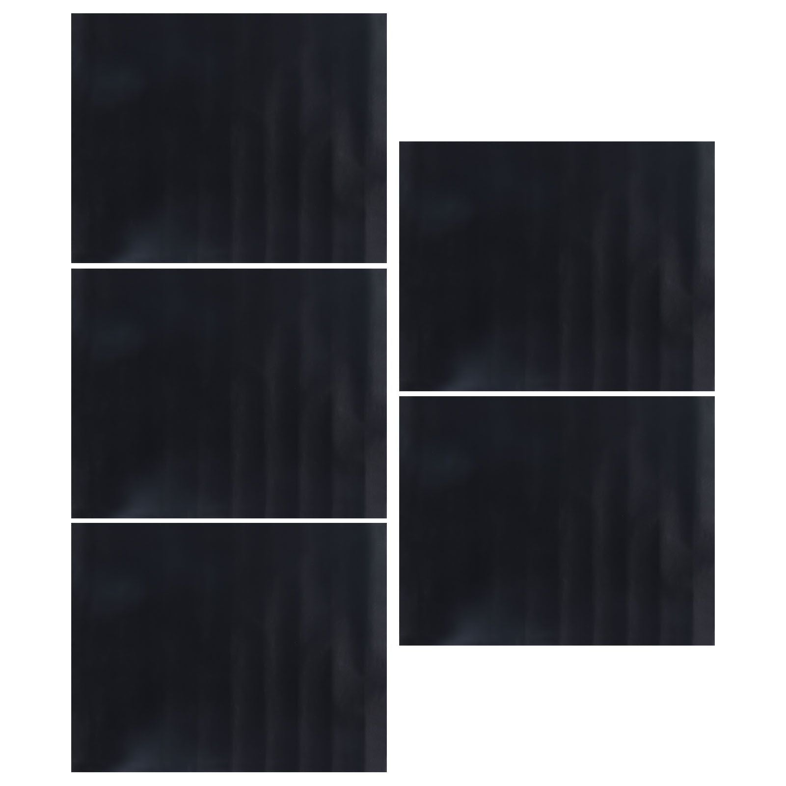 5Pcs Barbecue Grill Mat Rectangle PTFE Reusable Non Stick Fryer Mat for Frying Cooking Grilling