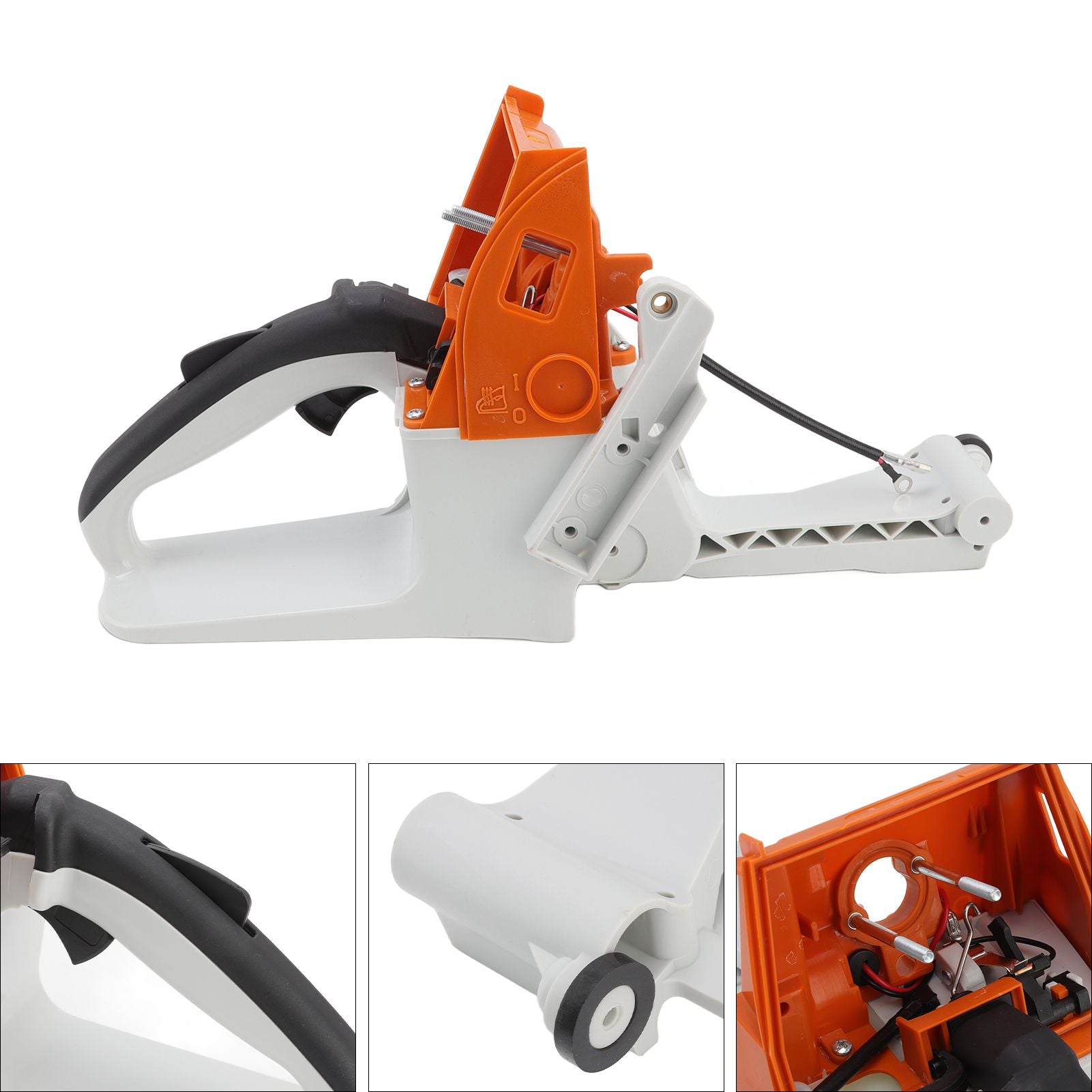 Gas Fuel Tank Back Rear Handle with Cover Replacement Part for Stihl MS660 066 MS650 Chainsaw