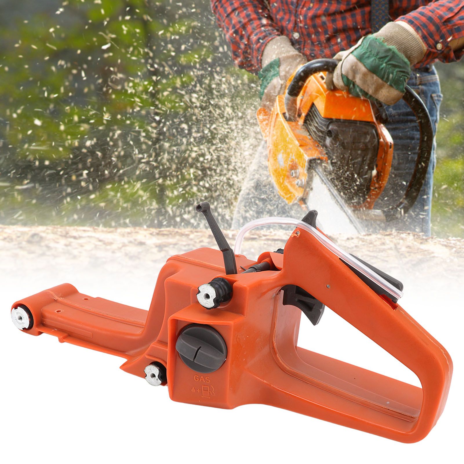 Chainsaw Fuel Tank Back Rear Handle Chain Saw Accessory for HUSQVARNA 61 266 268 272