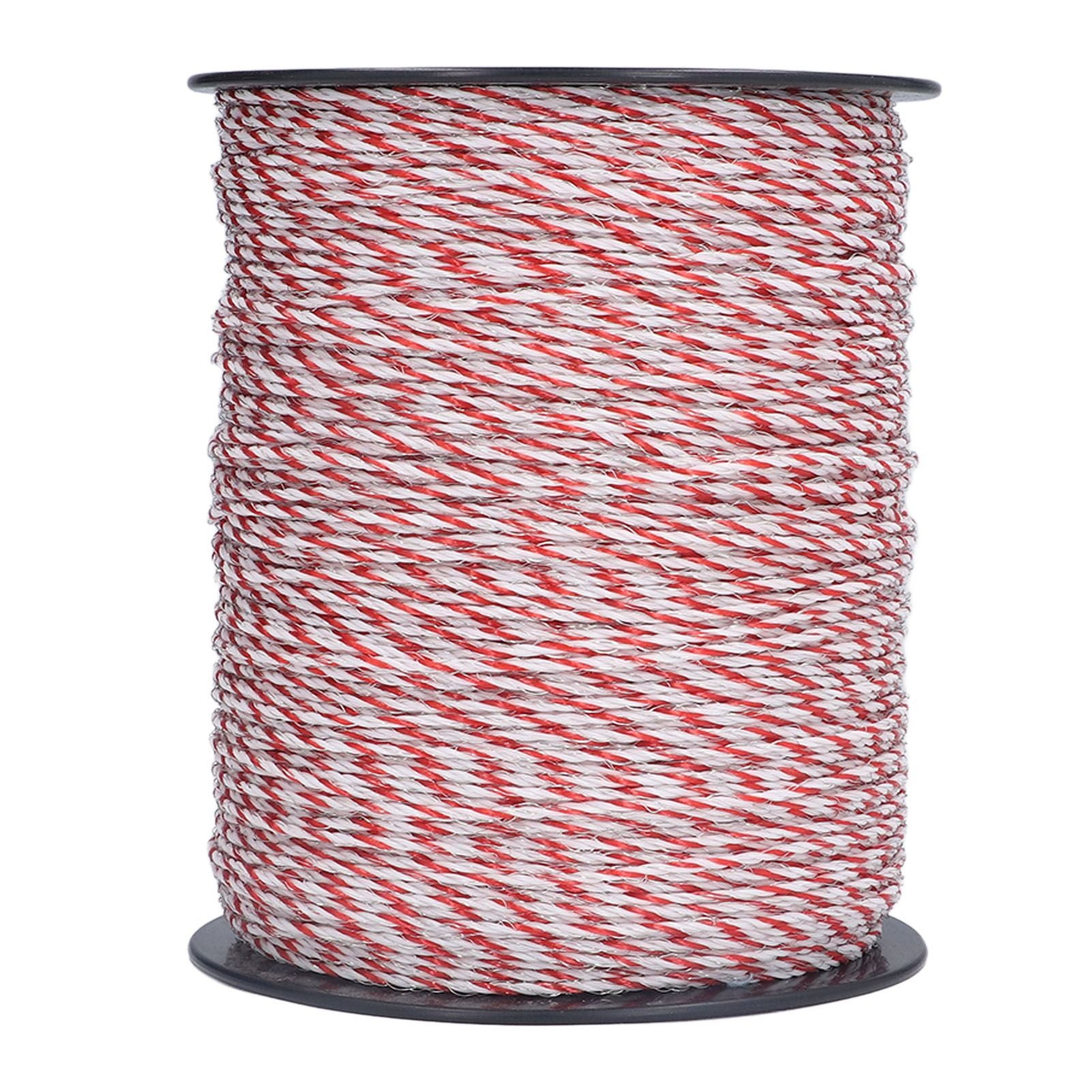 500m Electric Fence Power Rope Wire Electric Fence Accessories for Farm Ranch Horses Cattle Sheep Dogs