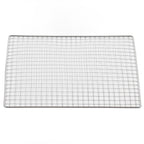 Barbecue Wire Mat Rust Proof Stainless Steel Multi Functional BBQ Grill Mat for Home Picnics Camping