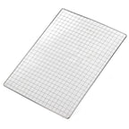 Barbecue Wire Mat Rust Proof Stainless Steel Multi Functional BBQ Grill Mat for Home Picnics Camping