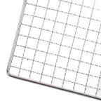 Barbecue Wire Mat Rust Proof Stainless Steel Multi Functional BBQ Grill Mat for Home Picnics Camping
