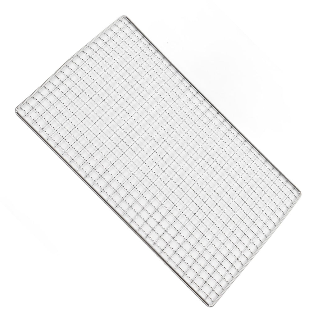 Barbecue Wire Mat Rust Proof Stainless Steel Multi Functional BBQ Grill Mat for Home Picnics Camping