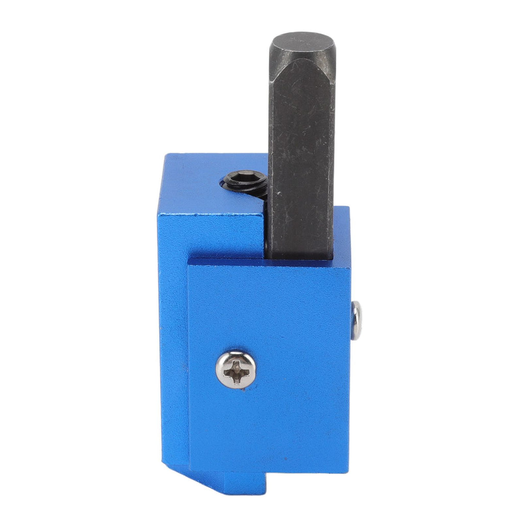 Woodworking Right Angle Corner Chisel Square Recessed Hinge Door Lock Recess Corner Wood Chiseling Tool Blue