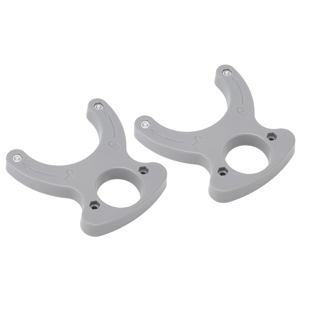 2Pcs Router Table Insert Plate Wrench High Accuracy Portable Plastic Ring Wrench for Woodworking Wood Router Table