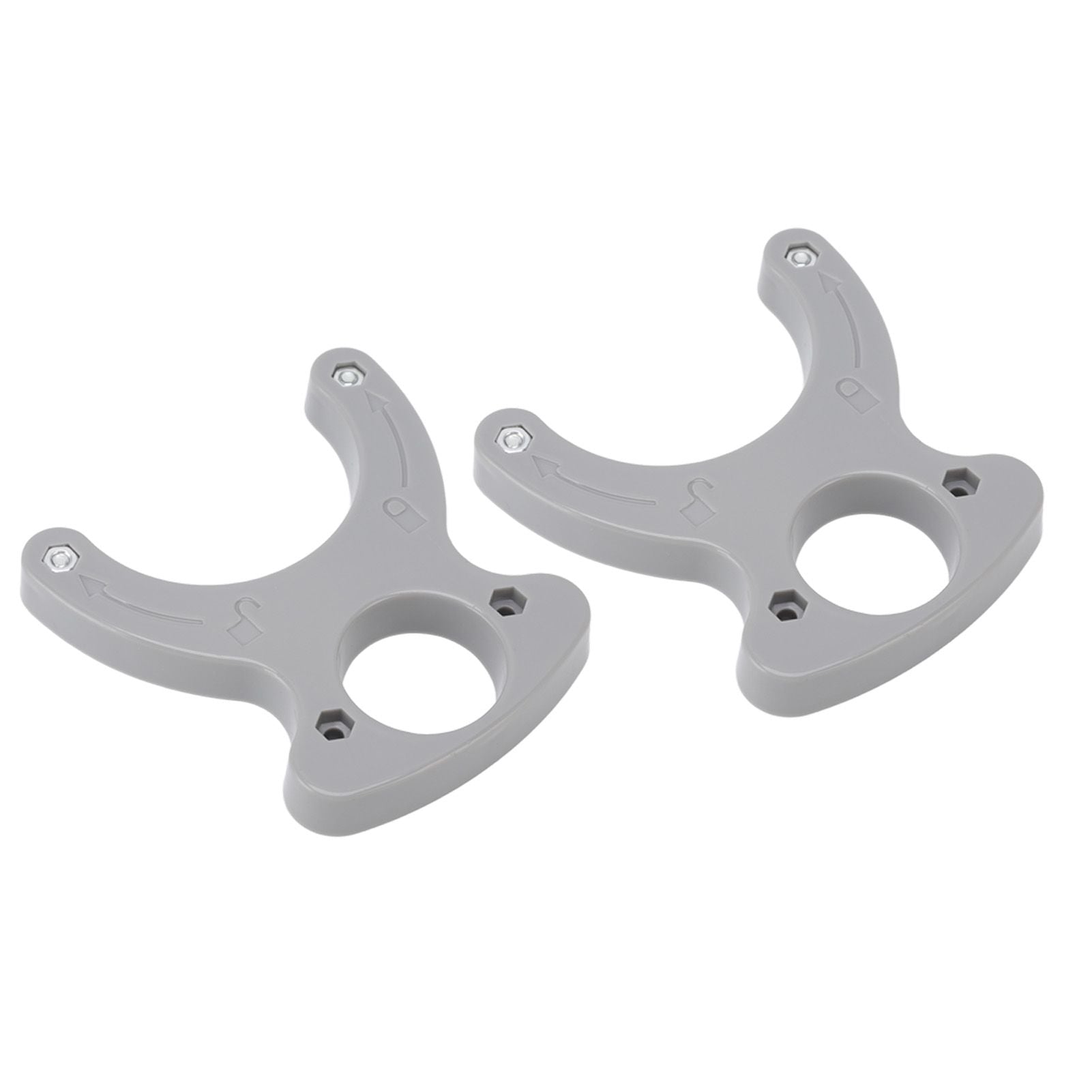 2Pcs Router Table Insert Plate Wrench High Accuracy Portable Plastic Ring Wrench for Woodworking Wood Router Table