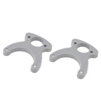 2Pcs Router Table Insert Plate Wrench High Accuracy Portable Plastic Ring Wrench for Woodworking Wood Router Table