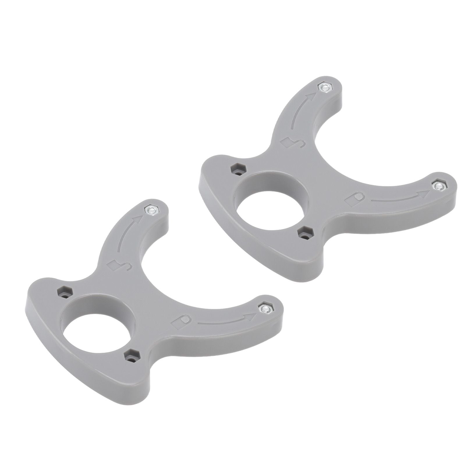 2Pcs Router Table Insert Plate Wrench High Accuracy Portable Plastic Ring Wrench for Woodworking Wood Router Table