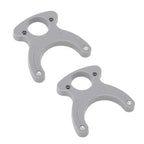2Pcs Router Table Insert Plate Wrench High Accuracy Portable Plastic Ring Wrench for Woodworking Wood Router Table