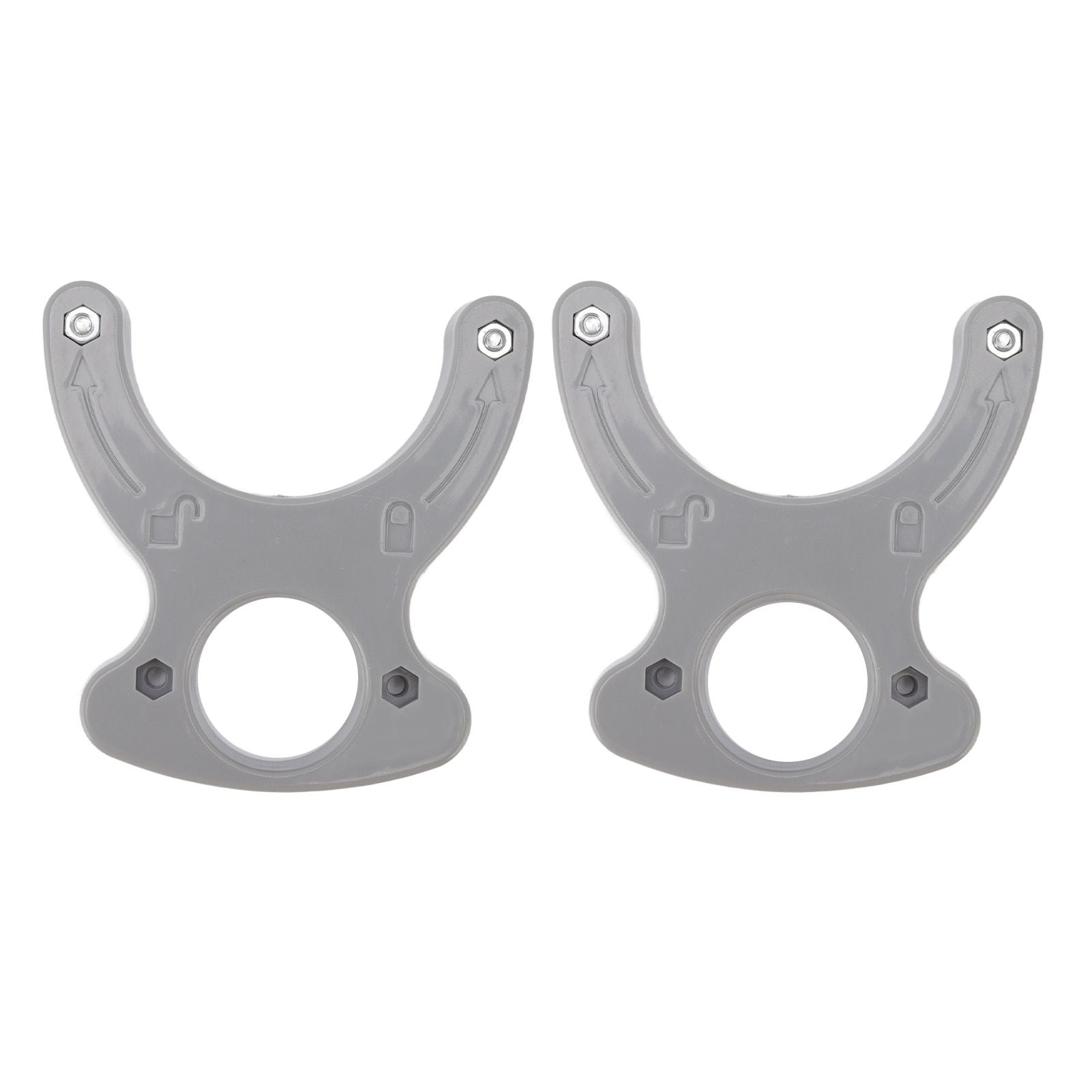 2Pcs Router Table Insert Plate Wrench High Accuracy Portable Plastic Ring Wrench for Woodworking Wood Router Table