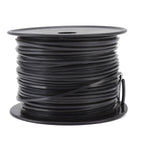 3.3mm/0.13in Square String Trimmer Line High Efficiency Nylon Black Grass Trimmer Line Replacement for Husqvarna 100m/328.1ft