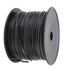 3.3mm/0.13in Square String Trimmer Line High Efficiency Nylon Black Grass Trimmer Line Replacement for Husqvarna 100m/328.1ft