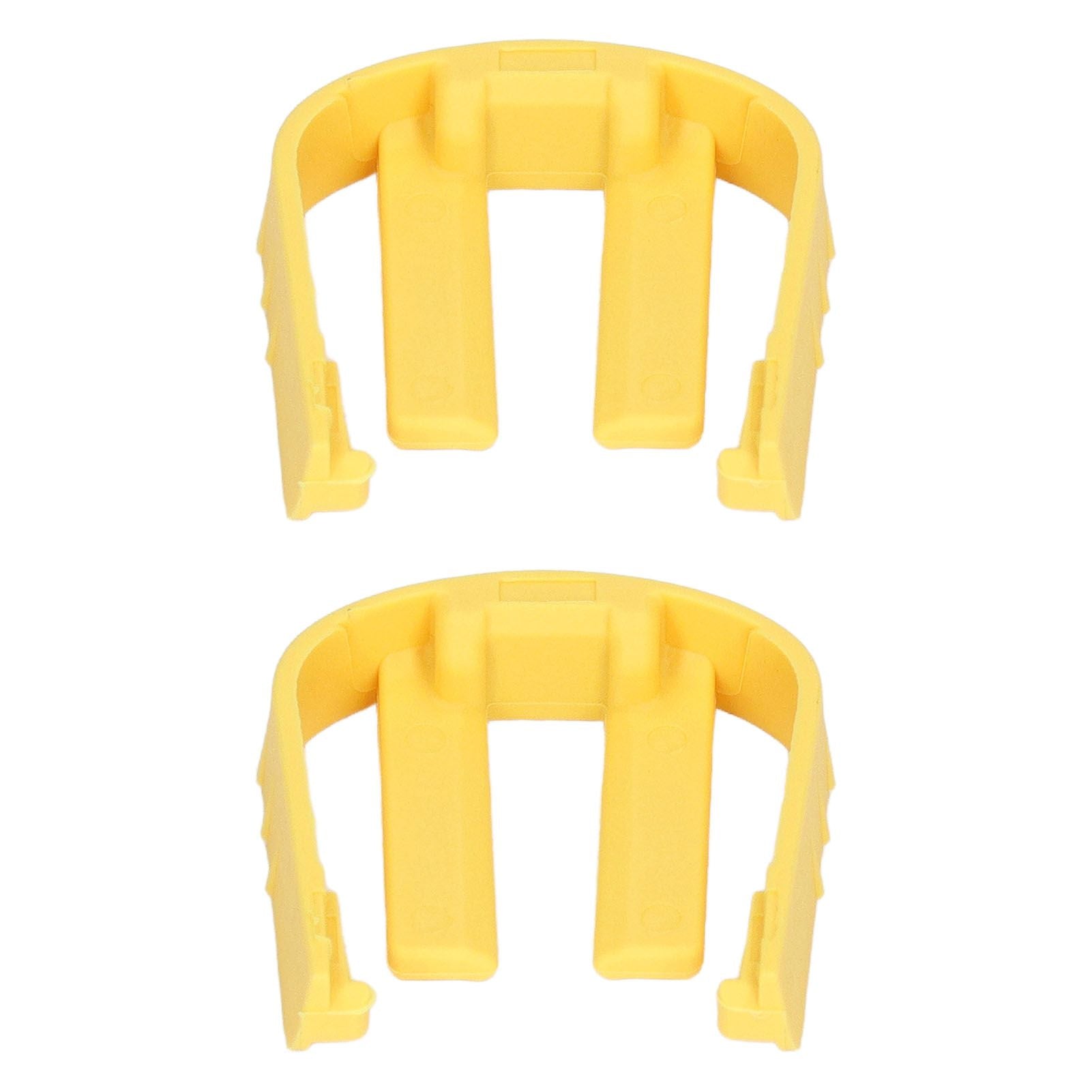 2pcs Car Wash Machine Quick Connector Buckle Car Washer C Clip Replacement Part for Karcher K2 K3 K7 Yellow