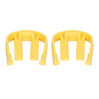 2pcs Car Wash Machine Quick Connector Buckle Car Washer C Clip Replacement Part for Karcher K2 K3 K7 Yellow