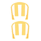 2pcs Car Wash Machine Quick Connector Buckle Car Washer C Clip Replacement Part for Karcher K2 K3 K7 Yellow