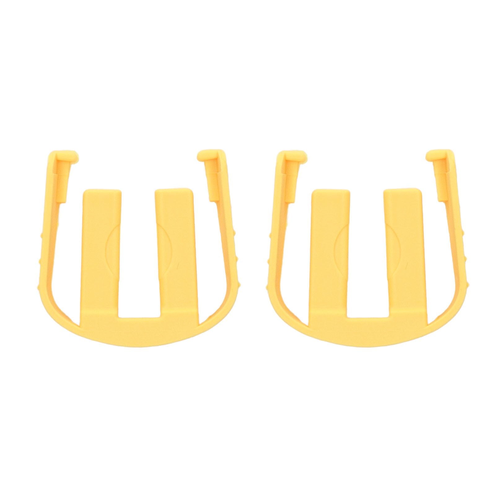 2pcs Car Wash Machine Quick Connector Buckle Car Washer C Clip Replacement Part for Karcher K2 K3 K7 Yellow