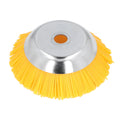 25mm Nylon Wheel Brush Trimmer High Hardness Nylon Manganese Steel Wire Trimmer Head for Courtyard Garden