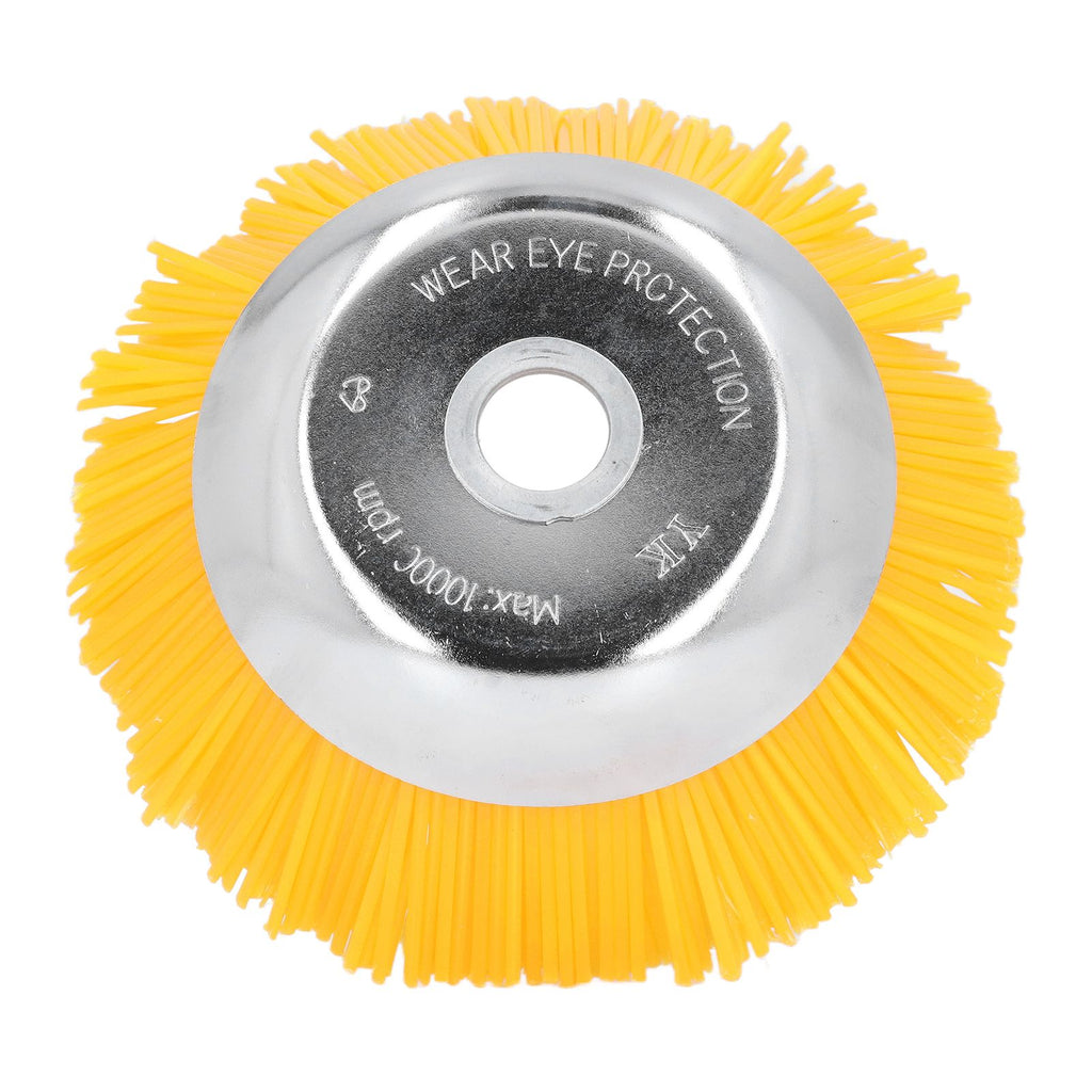 25mm Nylon Wheel Brush Trimmer High Hardness Nylon Manganese Steel Wire Trimmer Head for Courtyard Garden