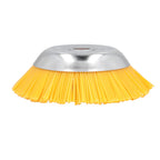 25mm Nylon Wheel Brush Trimmer High Hardness Nylon Manganese Steel Wire Trimmer Head for Courtyard Garden