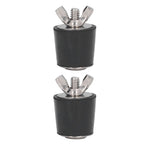 2Pcs Swimming Pool Rubber Plugs Winterizing Tapered Plug Swimming Pool Accessories 25mm