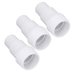 3Pcs G1‑1/2 External Thread Hose Adapter Swimming Pool Supplies for Replacement of Above Ground Pool Pumps Filters Skimmers