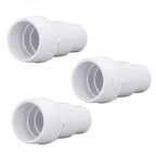 3Pcs G1‑1/2 External Thread Hose Adapter Swimming Pool Supplies for Replacement of Above Ground Pool Pumps Filters Skimmers
