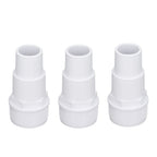 3Pcs G1‑1/2 External Thread Hose Adapter Swimming Pool Supplies for Replacement of Above Ground Pool Pumps Filters Skimmers