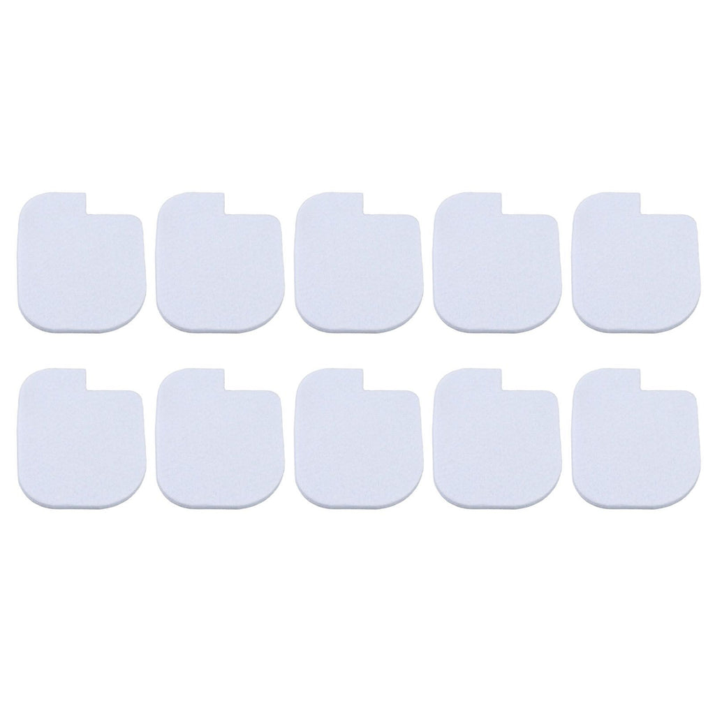 10Pcs Air Filter Cotton Stable High Accuracy Replacement Air Filter for Poulan P3314 P3314WS P3314WSA P3416 Chainsaws