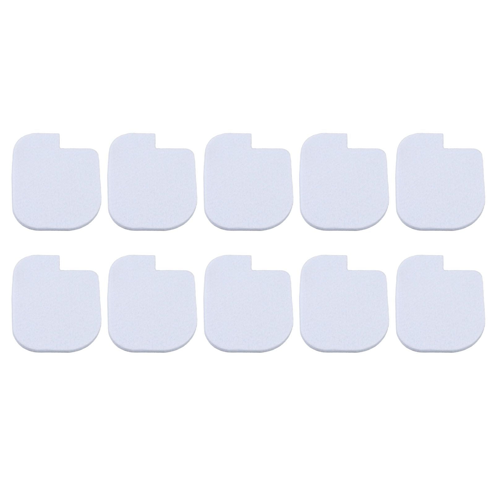 10Pcs Air Filter Cotton Stable High Accuracy Replacement Air Filter for Poulan P3314 P3314WS P3314WSA P3416 Chainsaws