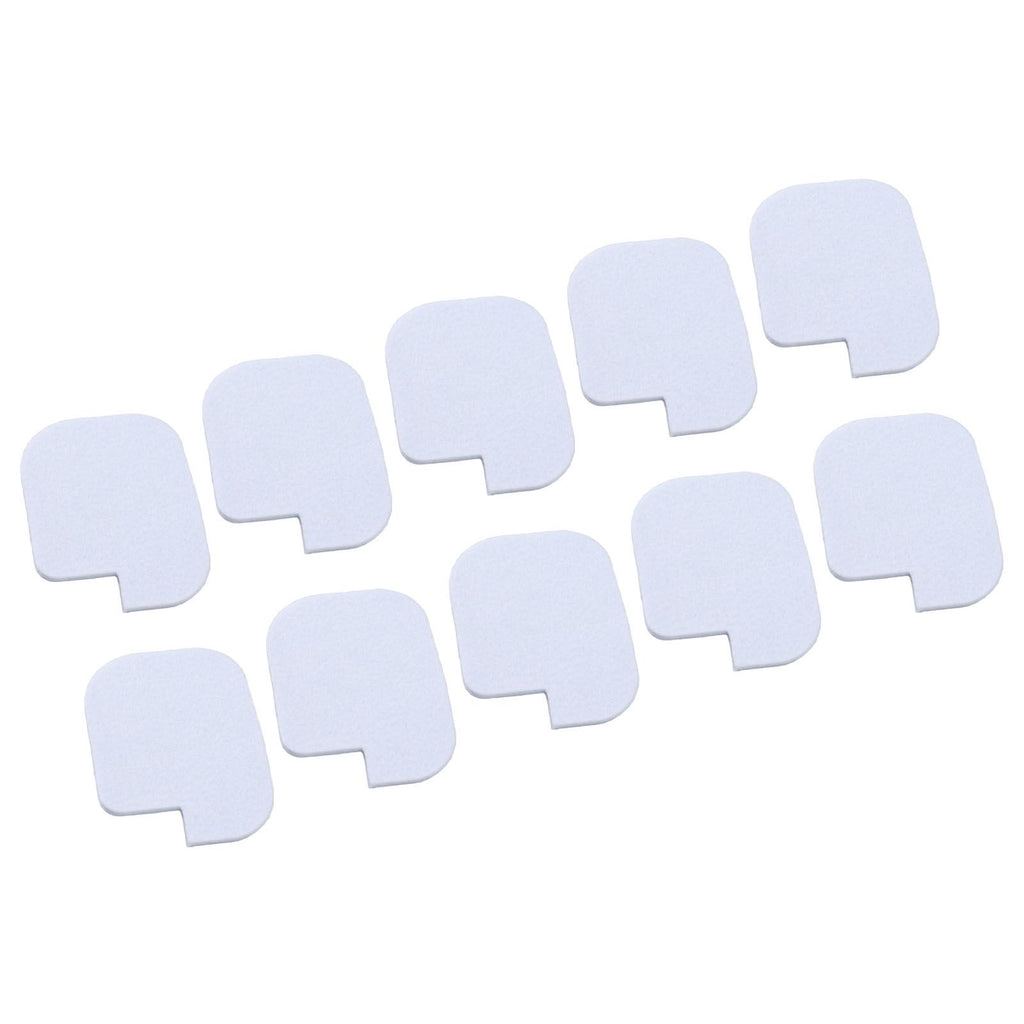 10Pcs Air Filter Cotton Stable High Accuracy Replacement Air Filter for Poulan P3314 P3314WS P3314WSA P3416 Chainsaws