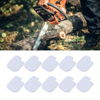 10Pcs Air Filter Cotton Stable High Accuracy Replacement Air Filter for Poulan P3314 P3314WS P3314WSA P3416 Chainsaws