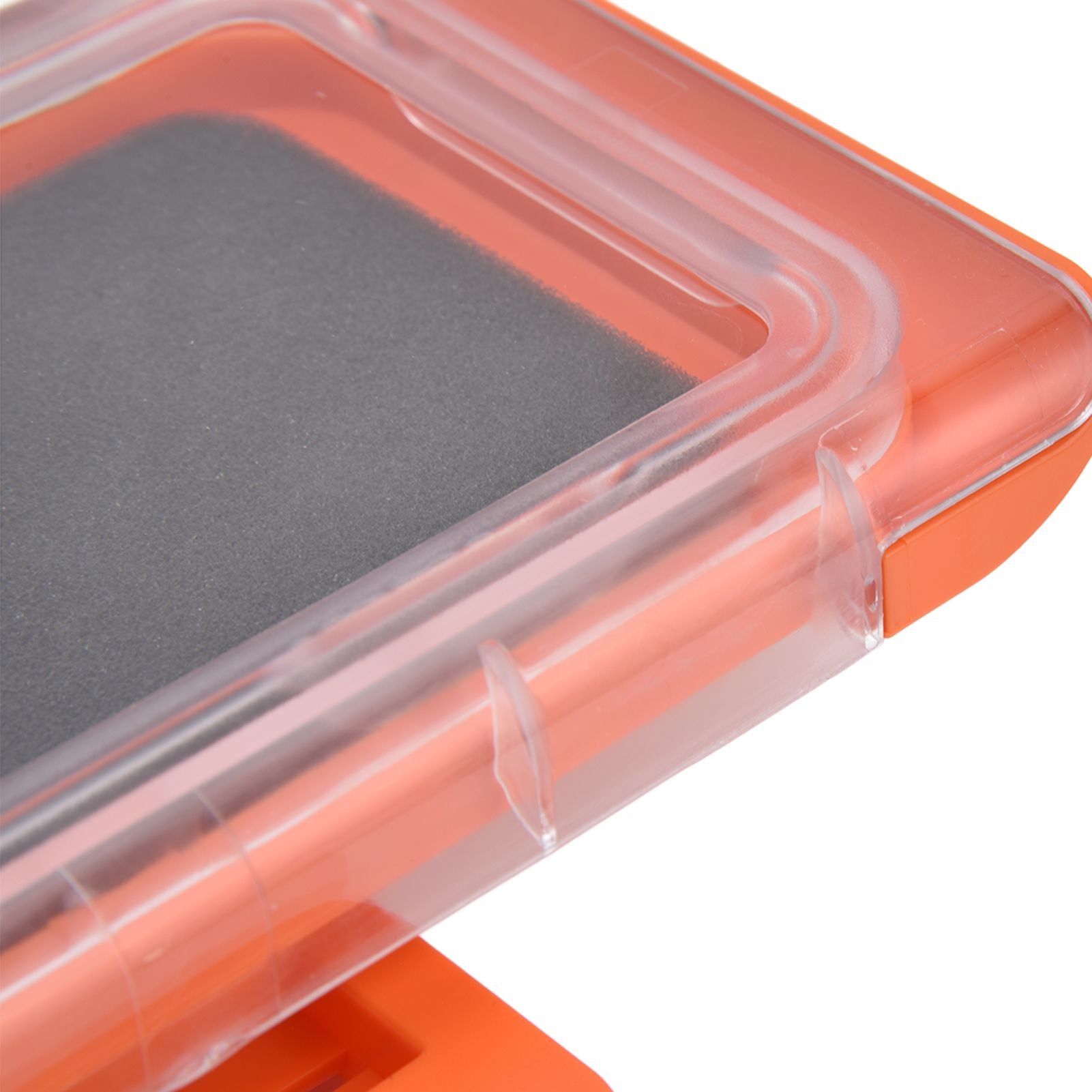 Shower Phone Holder Waterproof Bathroom Phone Box 360 Degree Rotation Wall Mounted Phone CaseOrange