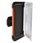 Shower Phone Holder Waterproof Bathroom Phone Box 360 Degree Rotation Wall Mounted Phone CaseBlack