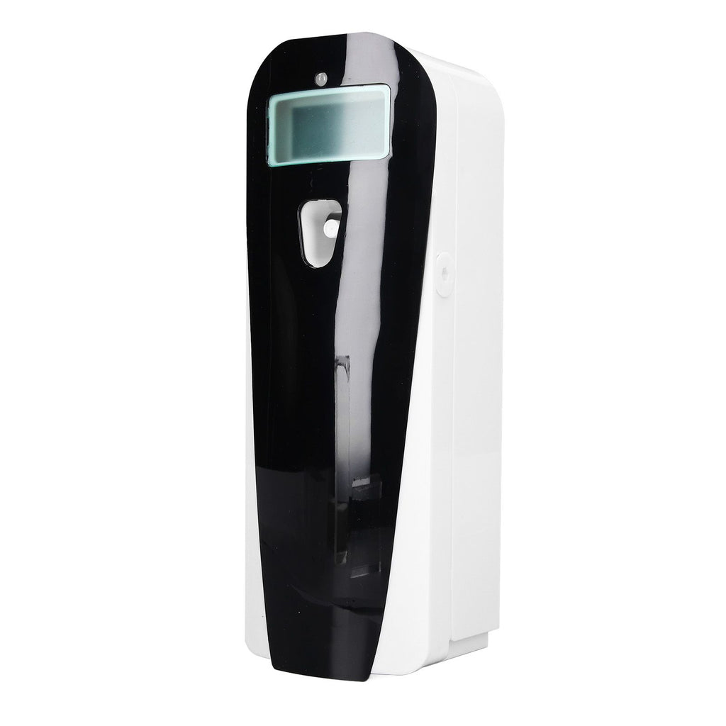 Wall Mounted Automatic Scent Dispenser Aerosol Dispenser Water Based Fragrance Enhancer Toilet Deodorizer Black