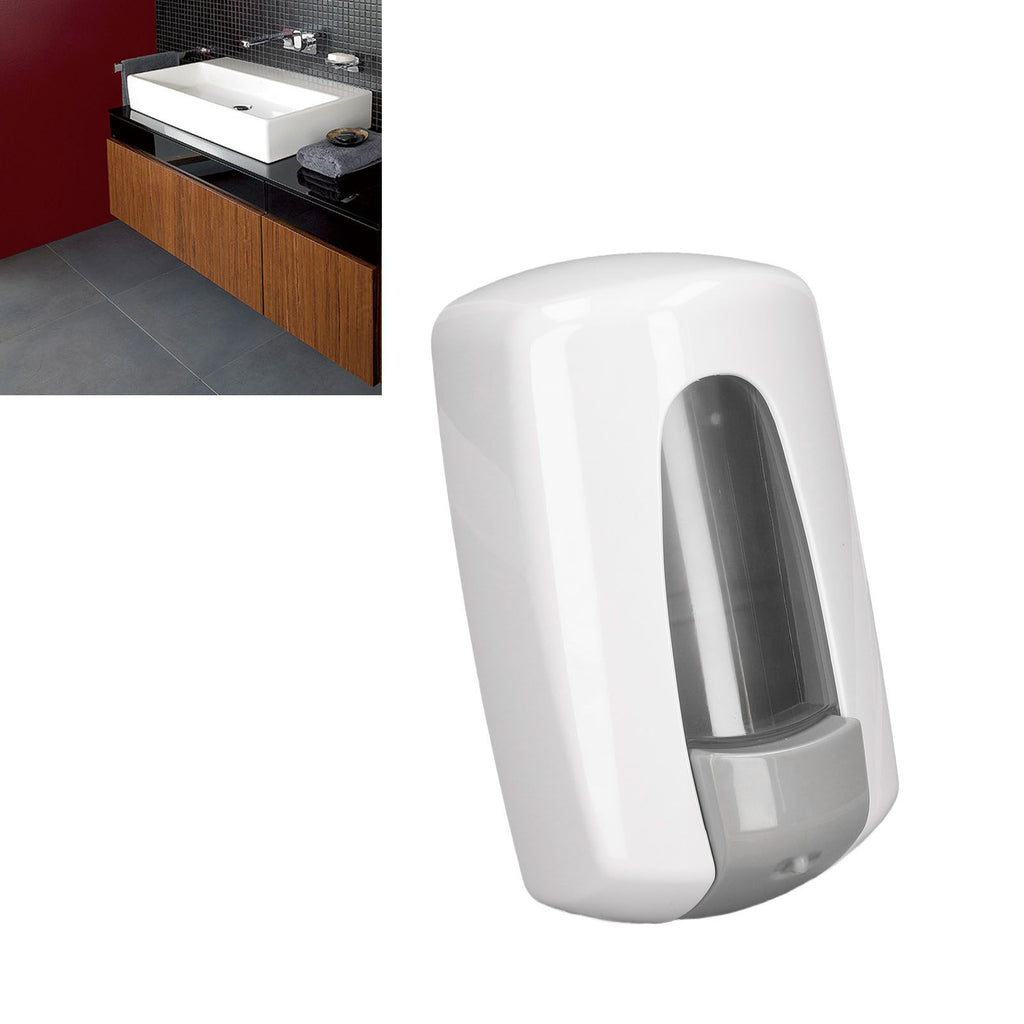 Soap Dispenser 1000ml Large Hand Press Mode Space Saving Economical Manual Shampoo Dispenser