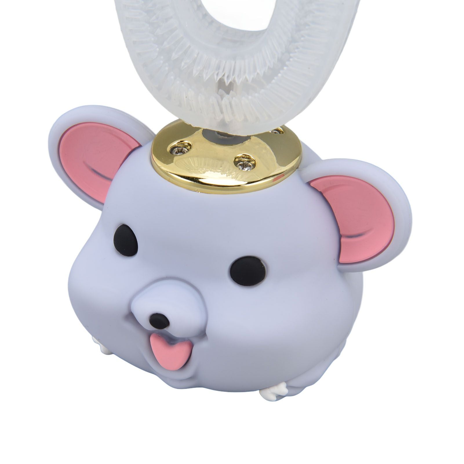 Mouth Electric Toothbrush U Shaped Toothbrush USB Charging Cartoon Silicone Kids ToothbrushL