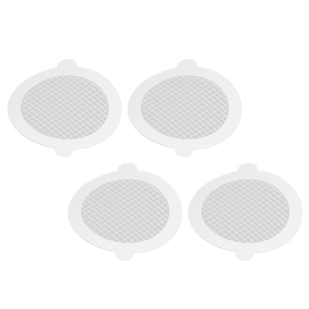 50Pcs Shower Drain Hair Catcher Fiberglass Practical Convenient Dense Mesh Shower Hair Catcher9cm Diameter, 3mm Mesh