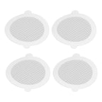 50Pcs Shower Drain Hair Catcher Fiberglass Practical Convenient Dense Mesh Shower Hair Catcher9cm Diameter, 3mm Mesh