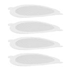 50Pcs Shower Drain Hair Catcher Fiberglass Practical Convenient Dense Mesh Shower Hair Catcher9cm Diameter, 3mm Mesh