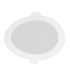 50Pcs Shower Drain Hair Catcher Fiberglass Practical Convenient Dense Mesh Shower Hair Catcher9cm Diameter, 3mm Mesh