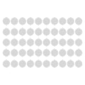 50Pcs Shower Drain Hair Catcher Fiberglass Practical Convenient Dense Mesh Shower Hair Catcher11cm Diameter, 3mm Mesh