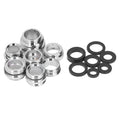 7Pcs/Set Male Female Faucet Adapter Kit with Gasket Brass Aerator Adapter Set for Garden Hose Kitchen Sink