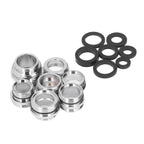 7Pcs/Set Male Female Faucet Adapter Kit with Gasket Brass Aerator Adapter Set for Garden Hose Kitchen Sink