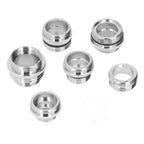 7Pcs/Set Male Female Faucet Adapter Kit with Gasket Brass Aerator Adapter Set for Garden Hose Kitchen Sink