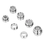 7Pcs/Set Male Female Faucet Adapter Kit with Gasket Brass Aerator Adapter Set for Garden Hose Kitchen Sink